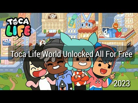 Toca Life World unlocked all free download on Android.